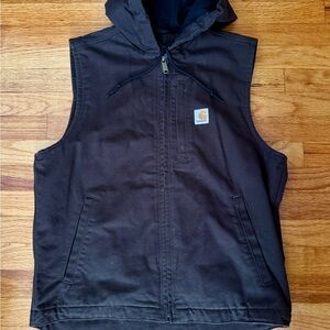 Carhartt Hooded Fleece-Lined Vest
